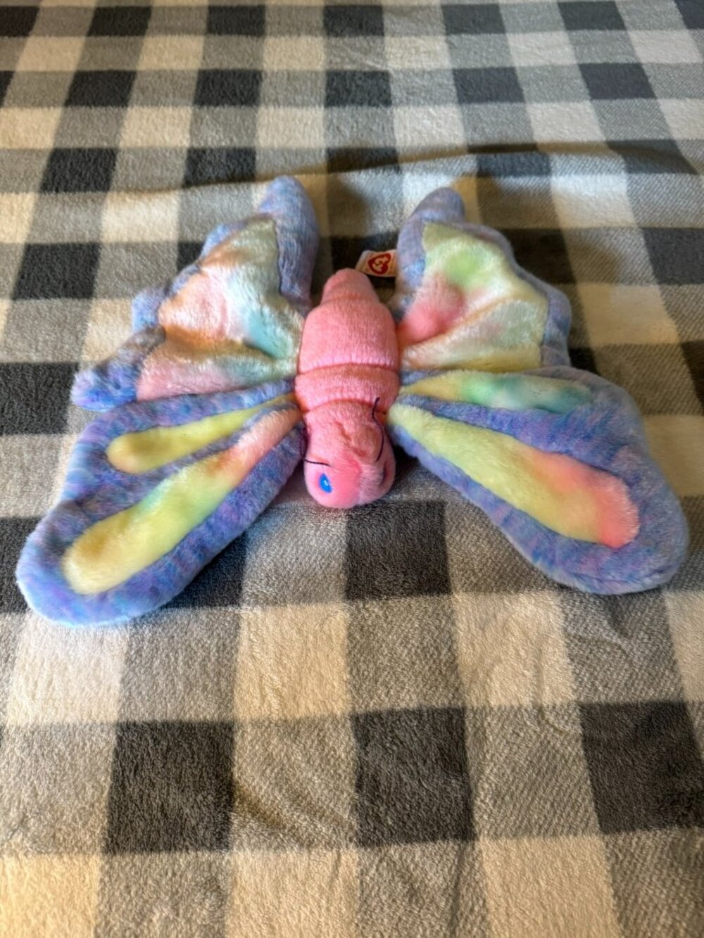 Ty Beanie Buddy Flitter the Butterfly 12" Plush